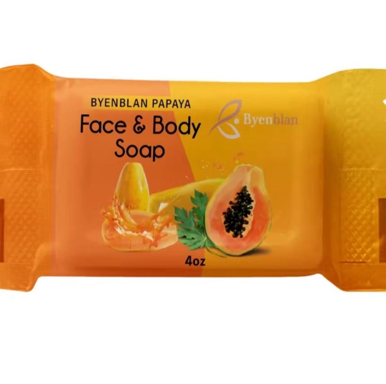 Byenblan Papaya Face  & body soap